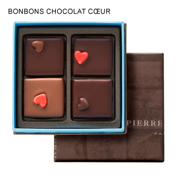 Bonbons de Chocolat Coeurs