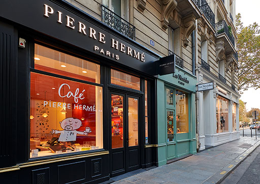 Paris 6e - Café Pierre Hermé Bonaparte