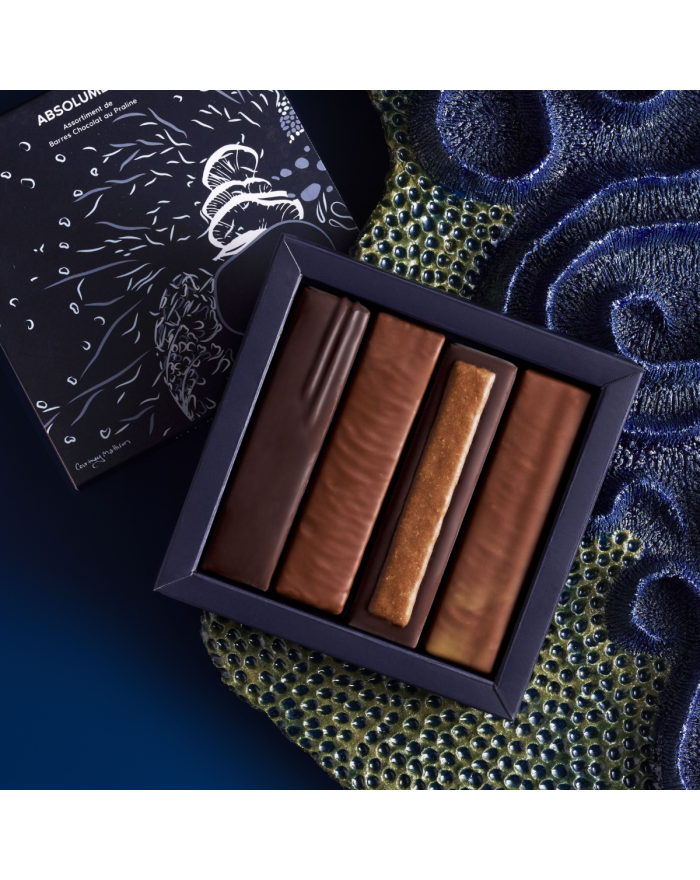 Absolument 4 barres au praliné par Pierre Hermé Paris