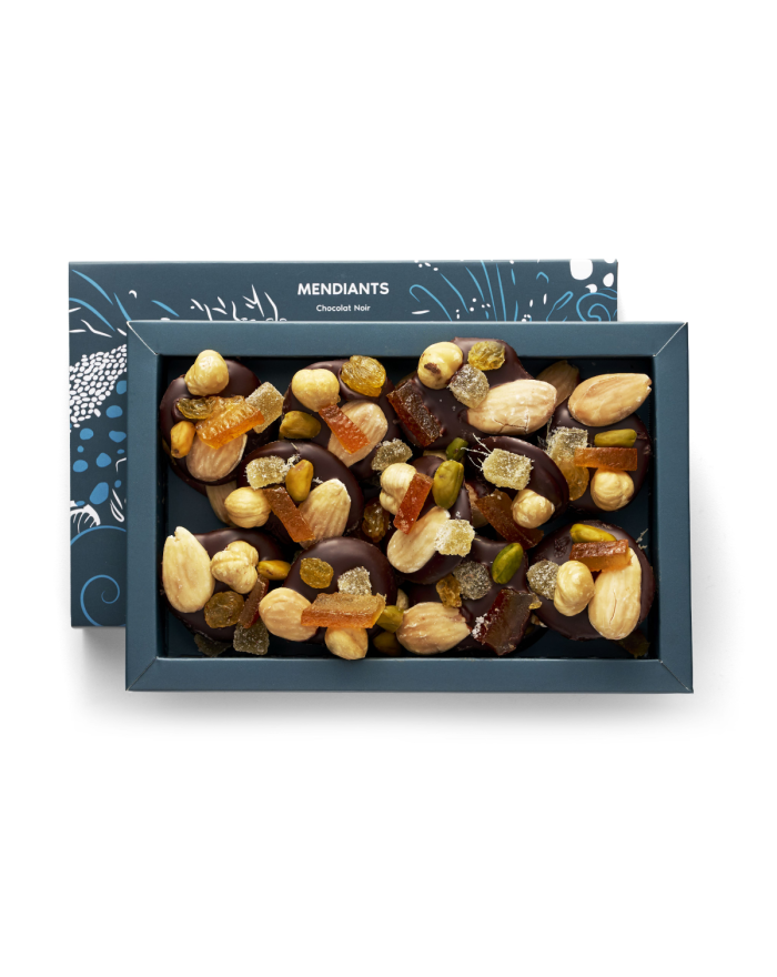 Mendiants au Chocolat Noir Pierre Hermé Paris