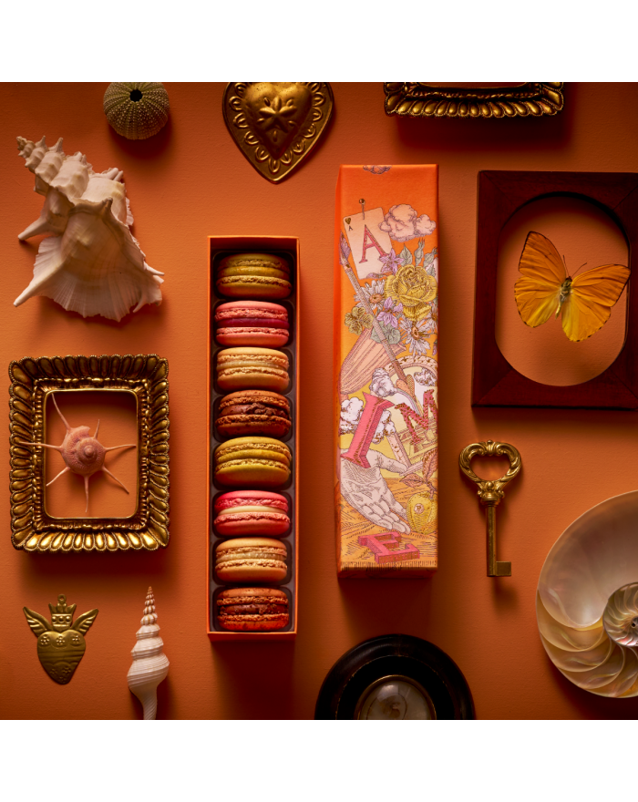 Coffret de 8 macarons J'aiMe Pierre Hermé Paris
