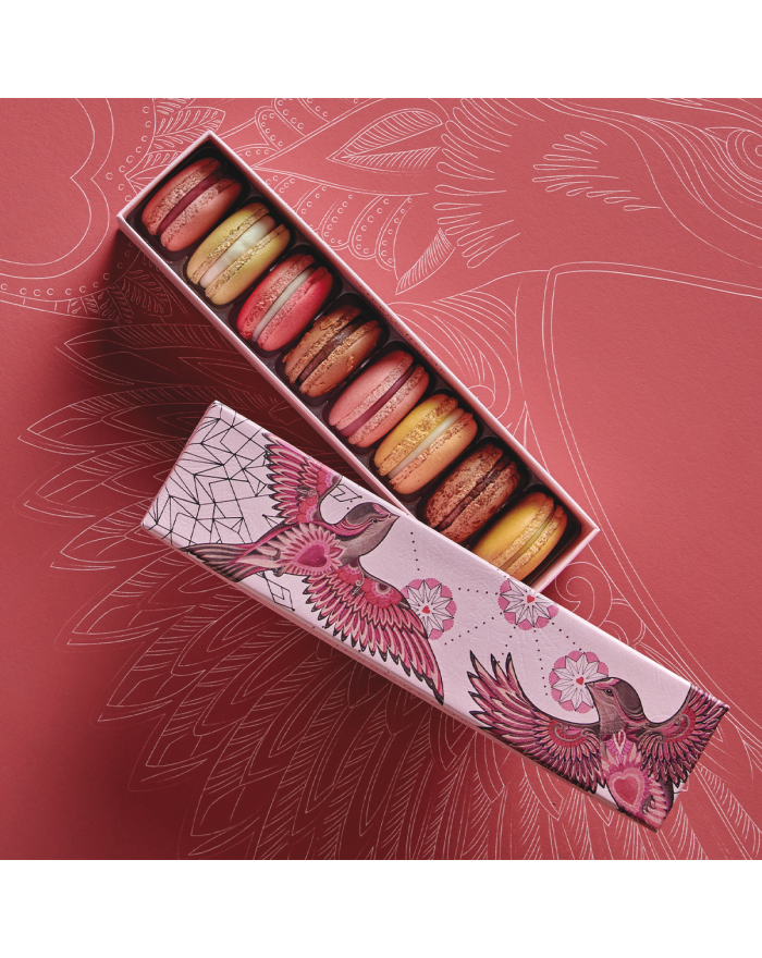 Coffret de 8 macarons Saint-Valentin | Pierre Hermé Paris