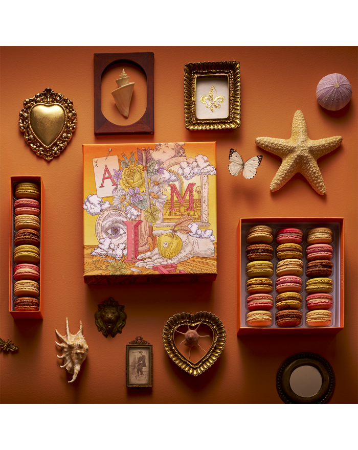 Coffret de macarons à composer Pierre Hermé Paris