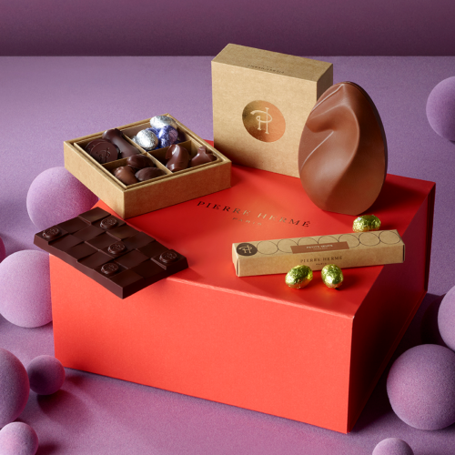 Coffret Cadeau Pâques Cavalier & Gourmandises Pierre Hermé Paris