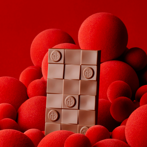 Tablette Fourrée Chocolat au Lait et Praliné Amande Pierre Hermé Paris