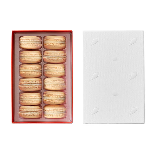 12 Macarons Infiniment Vanille coffret Signature