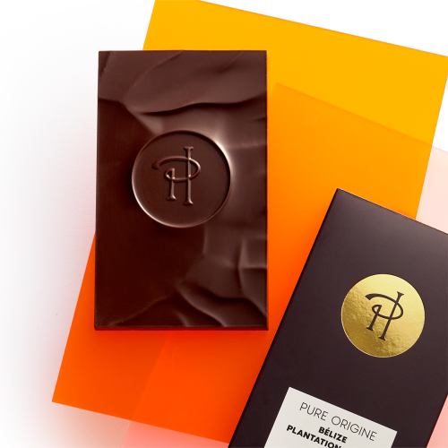 Tablette de chocolat noir pure origine Belize | Pierre Hermé Paris