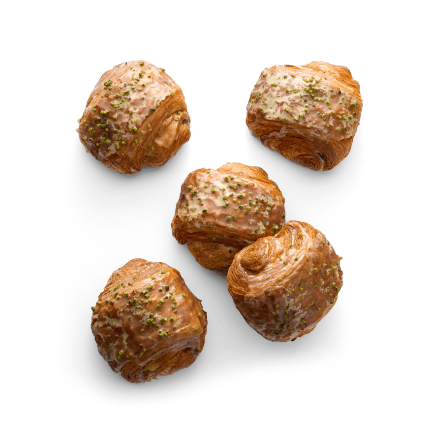 Pain au Chocolat Pistache