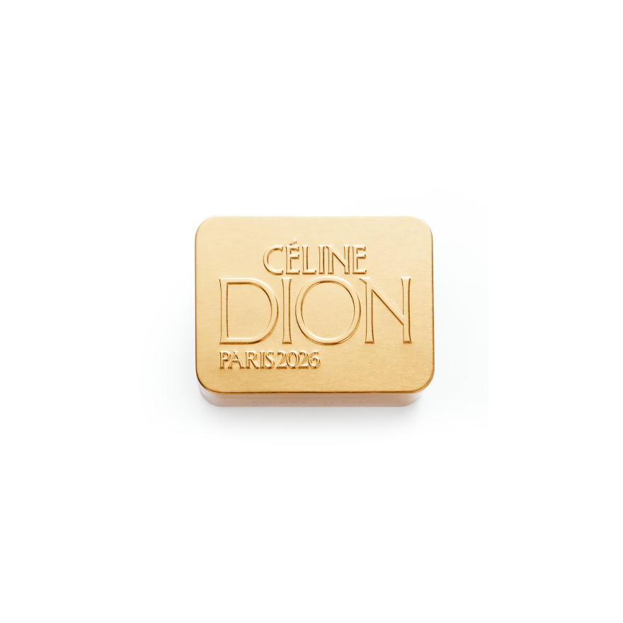 Coffret métal de 4 macarons - Céline Dion