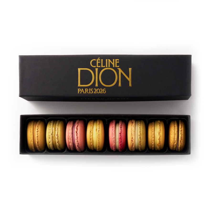 Coffret de 8 macarons - Céline Dion