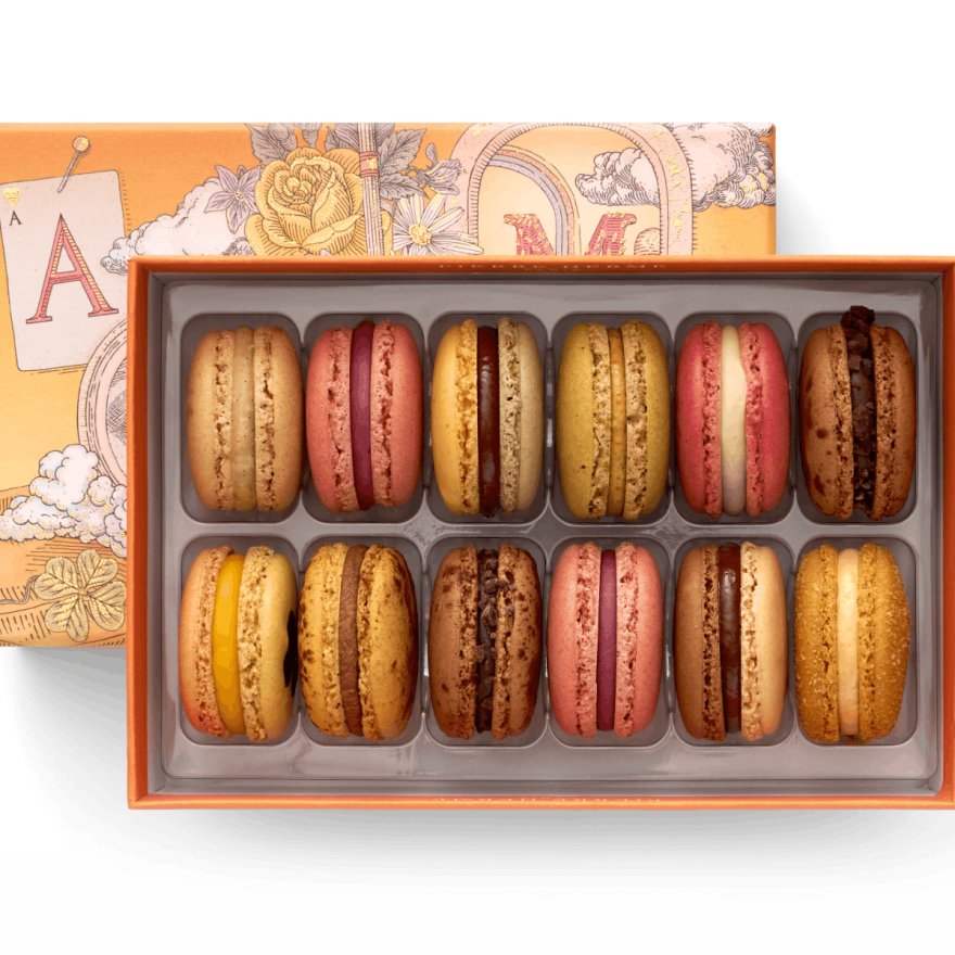 Coffret de 12 macarons