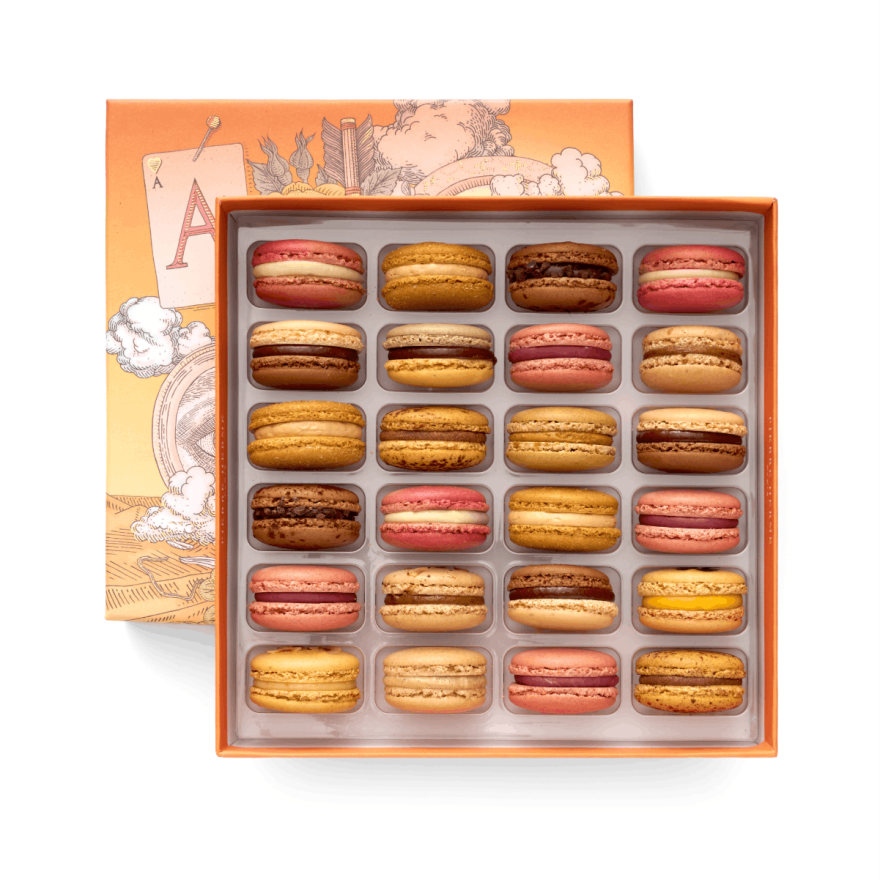 Coffret de 24 macarons