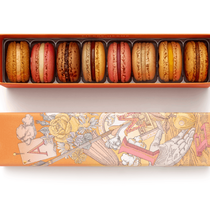 Coffret de 8 macarons