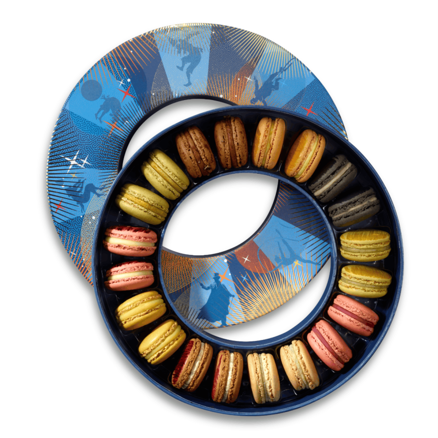 Coffret de 20 macarons
