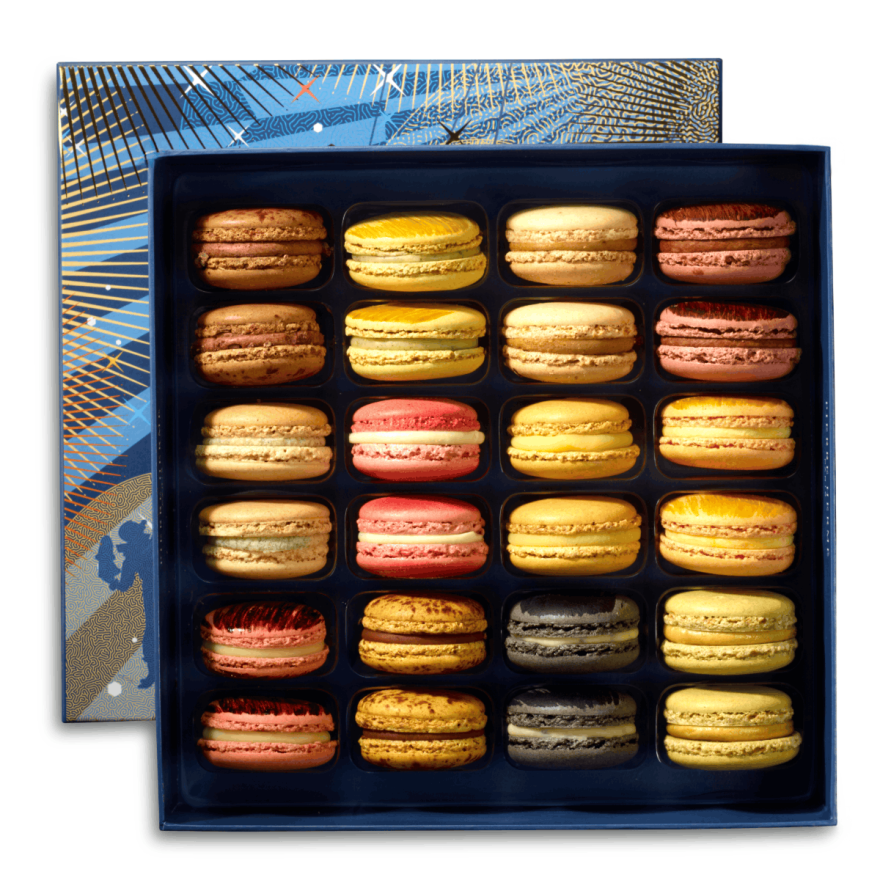 Coffret de 24 macarons