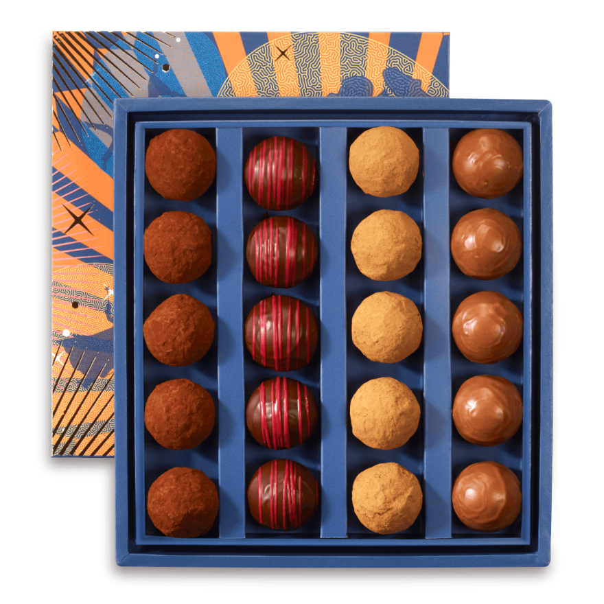 Assortiment de 20 truffes