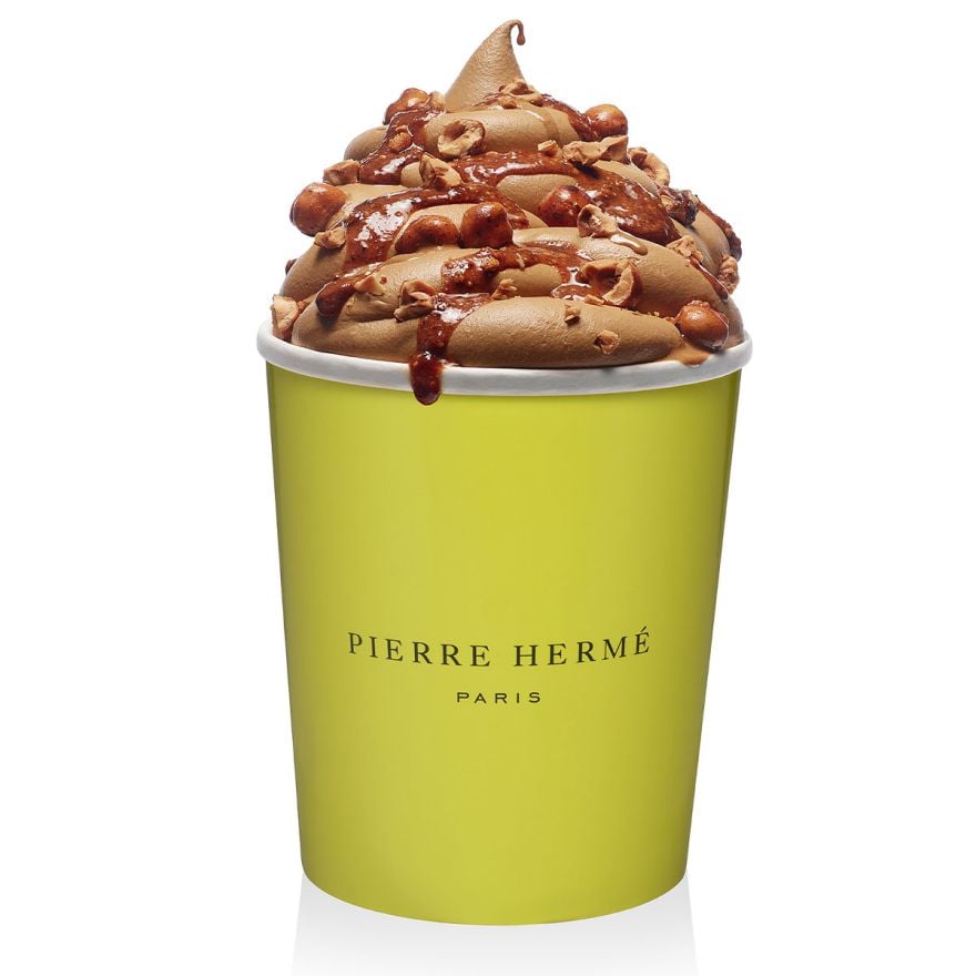 Glace infiniment praliné noisette