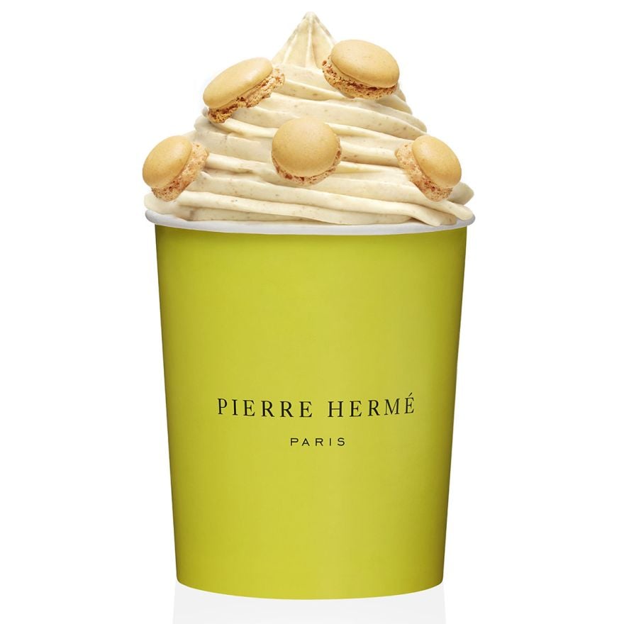 Glace au macaron infiniment vanille
