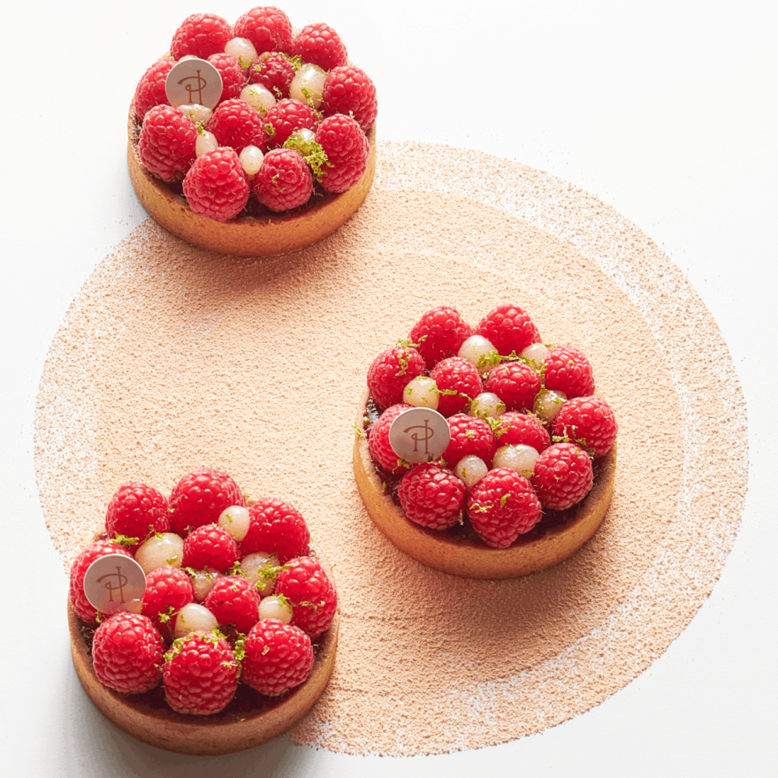 Tarte Jardin Enchanté - Pâtisserie Végétale 