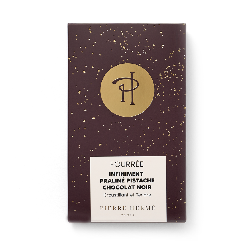 Tablette Fourrée Infiniment Praliné Pistache