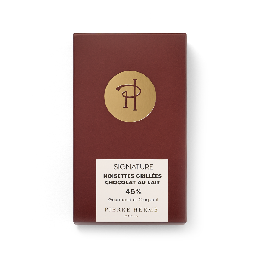 Tablette de chocolat au lait & noisettes grillées