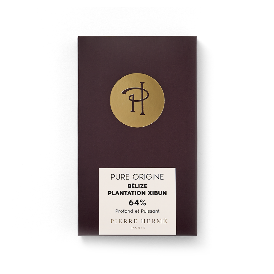 Tablette de chocolat noir pure origine Belize