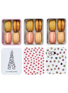 COFFRET DE 4 MACARONS "INCONTOURNABLES"