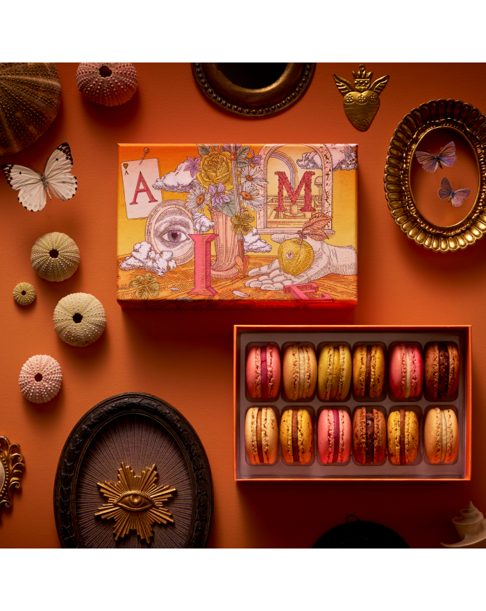 Coffret de macarons à composer