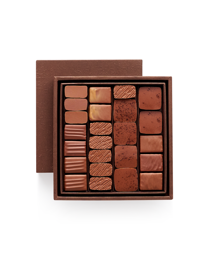 Coffret de bonbons chocolat 100% Lait - 235G