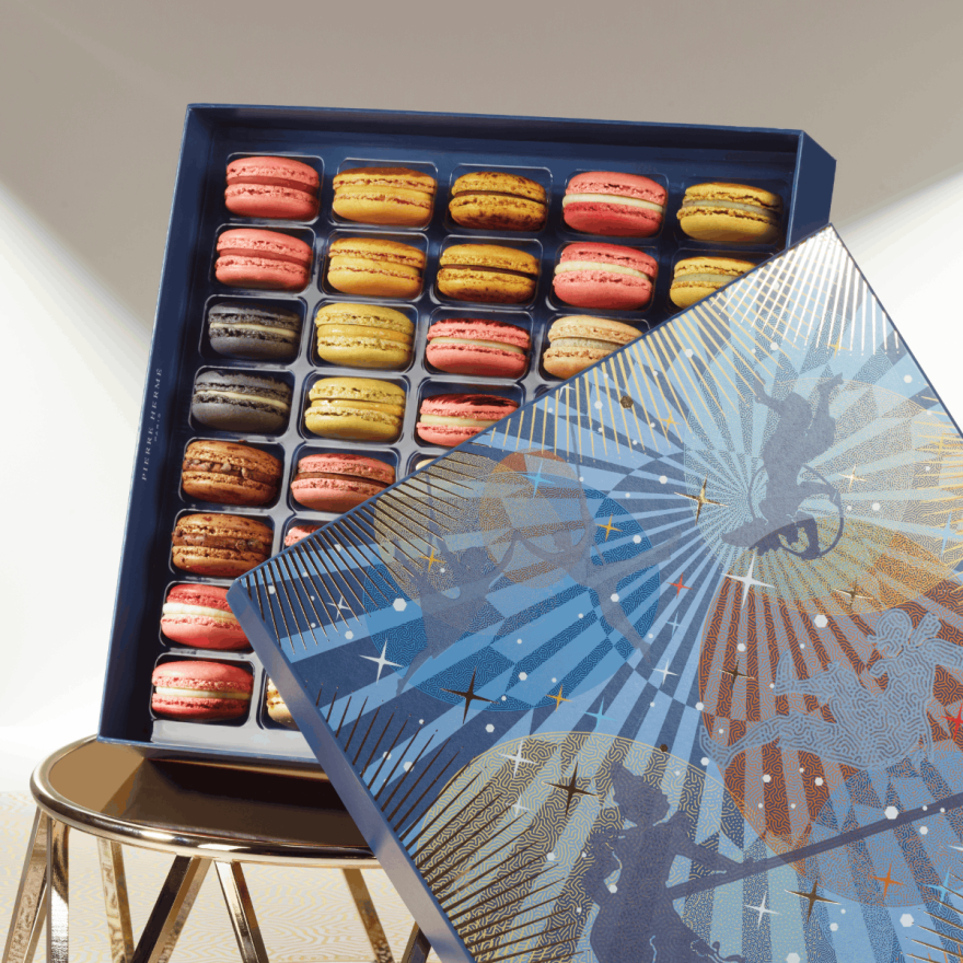 Coffret de 40 Macarons | Collection Invisible Pierre Hermé Paris