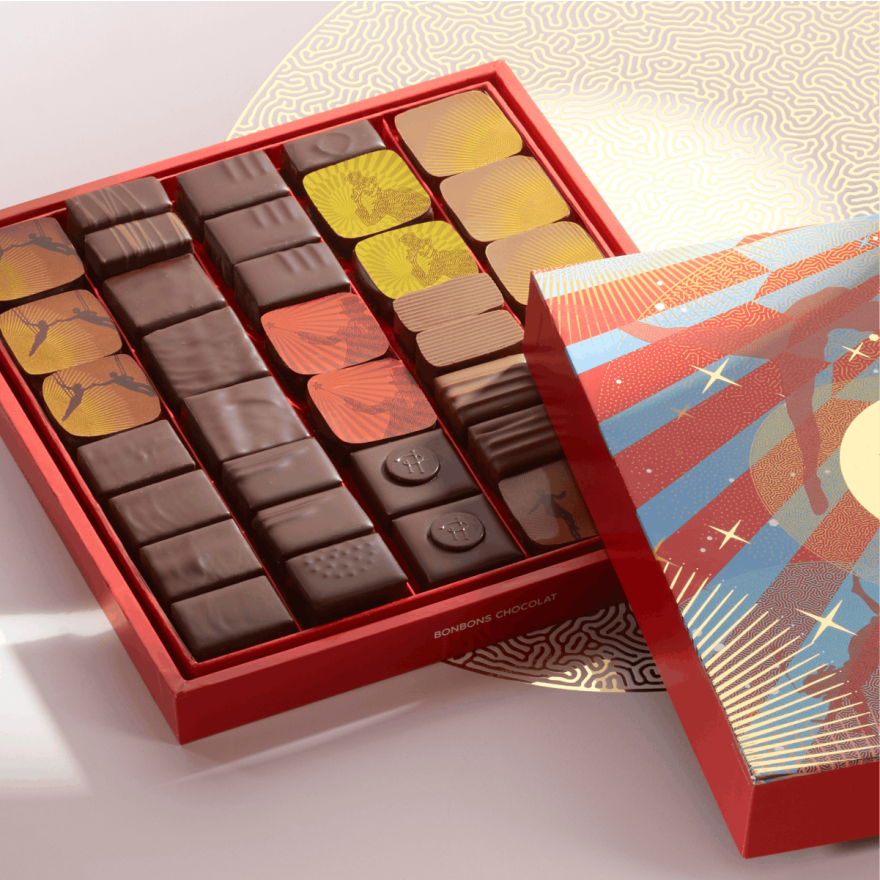 ASSORTIMENT DE BONBONS CHOCOLAT - 395g | Pierre Hermé Paris