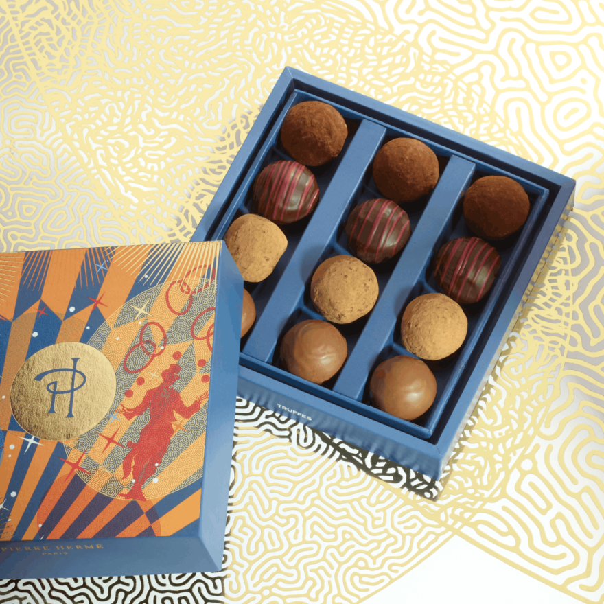 Assortiment de 12 truffes - Pierre Hermé Paris