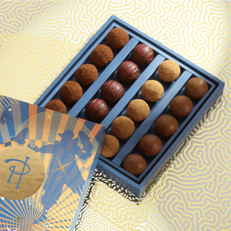 Assortiment de 20 truffes Pierre Hermé Paris