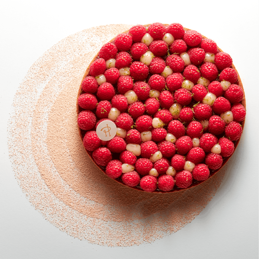 Tarte jardin Enchanté - Pâtisserie Végétale Pierre Hermé Paris