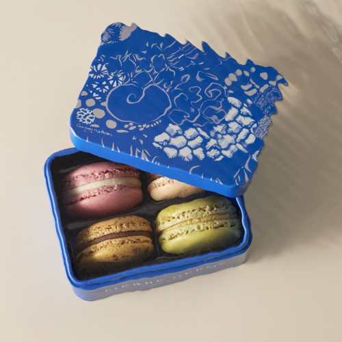 Coffret de 4 macarons Noël Pierre Hermé Paris