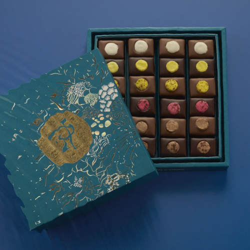 Coffret de 24 bonbons chocolat au macaron Pierre Hermé Paris