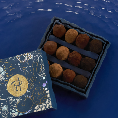 Assortiment de 12 Truffes Pierre Hermé Paris