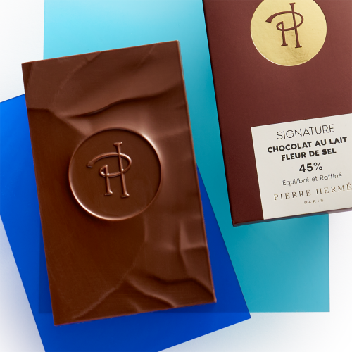 Tablette de Chocolat au Lait à la fleur de sel | Pierre Hermé Paris