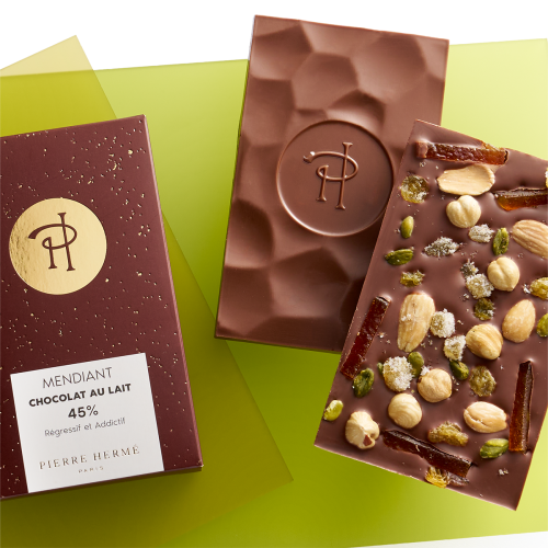 Tablette Mendiant Chocolat au Lait | Pierre Hermé Paris