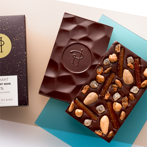 Tablette Mendiant Chocolat Noir | Pierre Hermé Paris