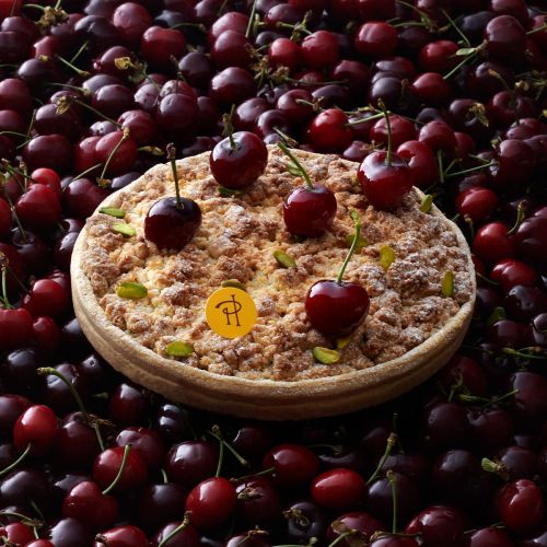 Tarte Croustillante cerises & pistaches Pierre Hermé Paris 