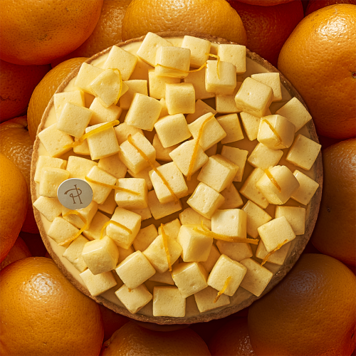Tarte Infiniment Mandarine - Gourmandise Raisonnée Pierre Hermé Paris