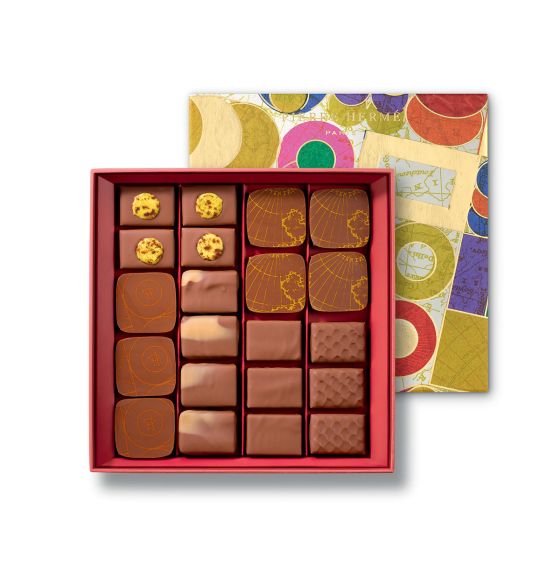 Coffret de 12 bonbons fruits ou céréales – L'Instant Cacao