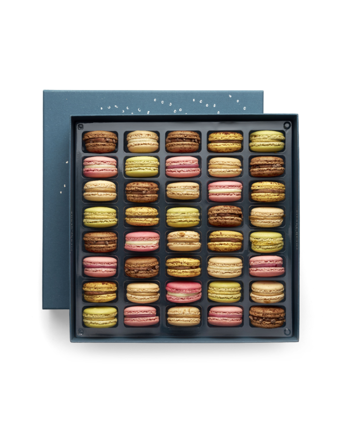 Coffret de 40 macarons