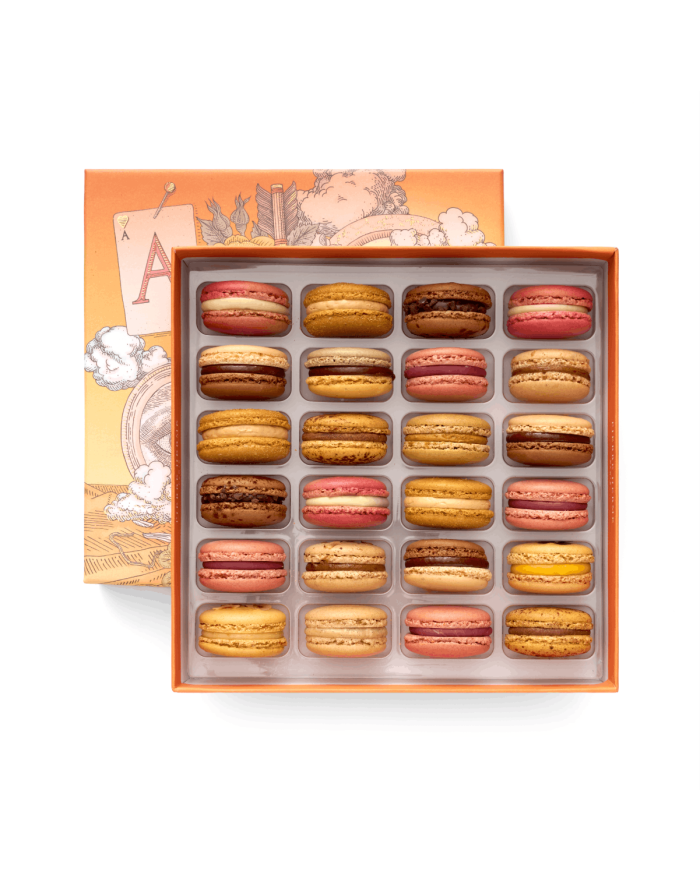 Coffret de 24 macarons