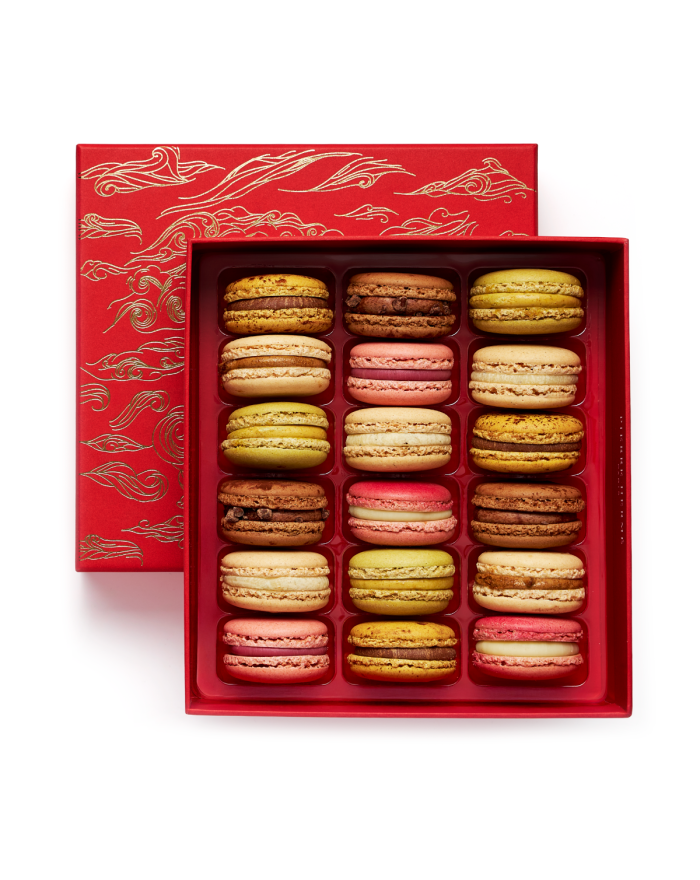 Coffret de 18 macarons - Collection Lunar New Year