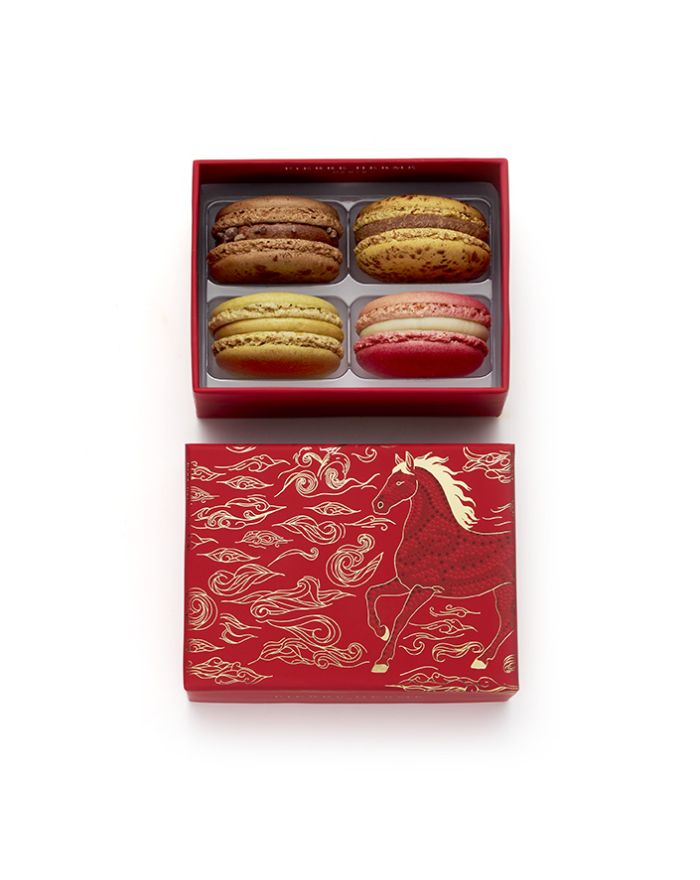 Coffret de 4 macarons - Collection Lunar New Year