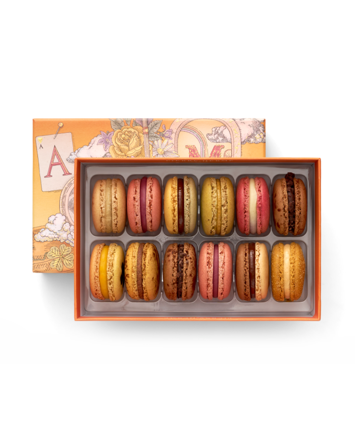 Coffret de 12 macarons
