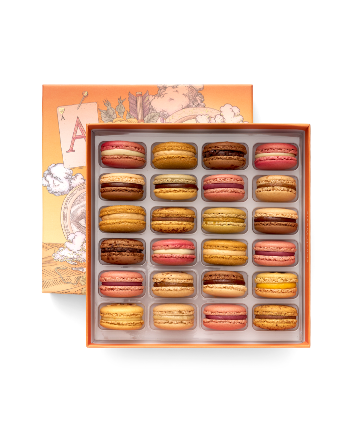 Coffret de 24 macarons