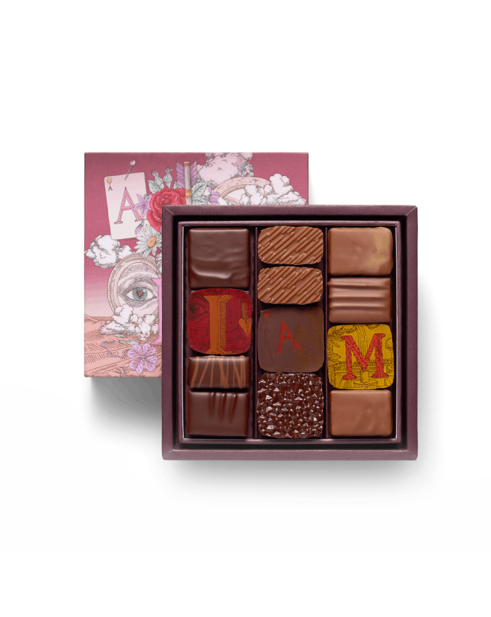 Coffret de bonbons chocolat Fête des Mères - 120g
